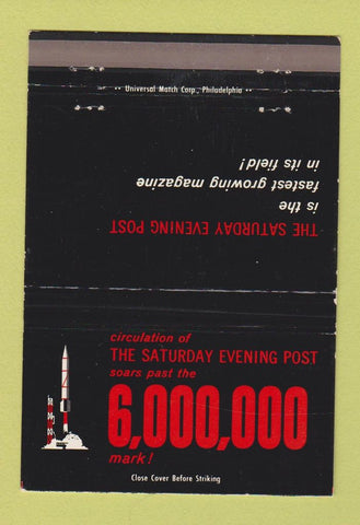 Matchbook Cover - Saturday Evening Post WEAR 40 Strike