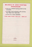 Matchbook Cover - McCall's Magazine 40 Strike