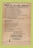Matchbook Cover - US Maritime Service Training Brooklyn NY WEAR 40 Strike