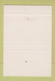 Matchbook Cover - Waipu Volunteer Fire Brigade New Zealand SAMPLE 40 Strike