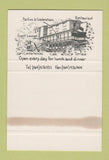 Matchbook Cover - Bernie's Thredbo Village SAMPLE WEAR 40 Strike