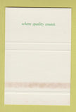 Matchbook Cover - Acclaimed International Bondi Australia SAMPLE 40 Strike