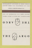 Matchbook Cover - The Argo Restaurant South Yarra Australia SAMPLE 40 Strike