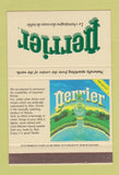 Matchbook Cover - Perrier Australia water SAMPLE 40 Strike