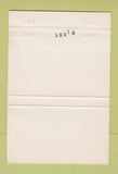 Matchbook Cover - Buck Kreihs Boiler Makers New Orleans LA 40 Strike