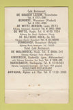 Matchbook Cover - Vogelpark Restauratn Avifauna toucan WEAR 40 Strike