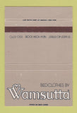 Matchbook Cover - Bed Clotehs by Wamsutta New York City 40 Strike