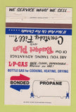 Matchbook Cover - Bonded Propane 40 Strike