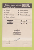 Matchbook Cover - Bonded Propane 40 Strike