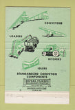 Matchbook Cover - Barber Green Tractors Asphalt Aurora IL 40 Strike