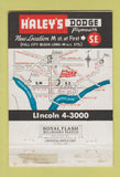 Matchbook Cover - Haley's Dodge Plymouth Washington DC 40 Strike