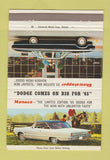Matchbook Cover - 1965 Dodge Monaco East Cleveland OH 40 Strike