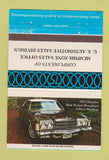 Matchbook Cover - 1975 Chrysler New Yorker Memphis TN Zone 40 Strike