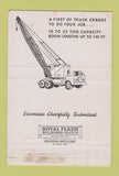 Matchbook Cover - John Hennes Trucking Rockford IL Appleton WI 40 Strike