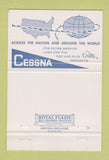 Matchbook Cover - Cessna Airplanes Green River UT 40 Strike