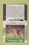 Matchbox - Talisman Alemania Soccer Mexico 1986 WORN