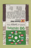 Matchbox - Talisman Spain 1982 Soccer Mexico 1986 WORN