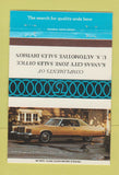 Matchbook Cover - 1975 Chrysler Imperial Kansas City MO Zone 40 Strike