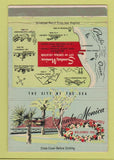 Matchbook Cover - Santa Monica CA Tourism Commerce 40 Strike