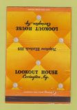Matchbook Cover - Lookout House Covington KY 40 Strike