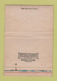 Matchbook Cover - Fotch's Bar 40 Strike