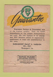 Matchbook Cover - Shreveport Paint Varnish LA Zolan Roth 40 Strike