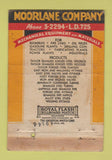 Matchbook Cover - Moorlane Company Pipe  fittings steel WORN 40 Strike