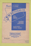 Matchbook Cover - WM Heitgras Fittings Flanges Tulsa OK WEAR 40 Strike