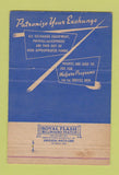 Matchbook Cover - Fort Carson Exchange Colorado military #1 40 Strike