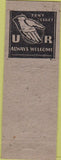 Matchbook Cover - Matchbook Cover Moose Lodge Newton IA