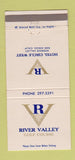 Matchbook Cover - Hotel Circle West San Diego CA River Valley Golf 30 Strike