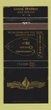 Matchbook Cover - Naval Station San Diego CA WEAR 30 Strike