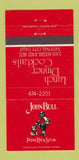 Matchbook Cover - John Bull Prime Rib Steak National City CA 30 Strike