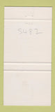 Matchbook Cover - Master Steaks Mississauga ON 30 Strike