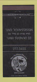 Matchbook Cover - The Golden Fleece Restaurant Mississauga ON 30 Strike