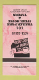 Matchbook Cover - 101 Trailer Park Steak House Mount Albert ON 30 Strike
