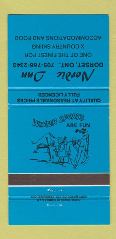 Matchbook Cover - Nordic Inn Dorset ON 30 Strike