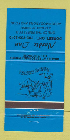 Matchbook Cover - Nordic Inn Dorset ON 30 Strike