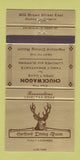 Matchbook Cover - Hartford Dining Room Dunnville ON 30 Strike