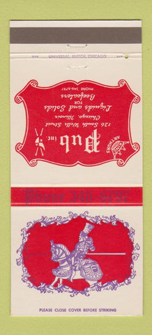 Matchbook Cover - Pub Restaurant Chicago IL 30 Strike