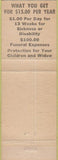 Matchbook Cover - Matchbook Cover Moose Lodge Decatur