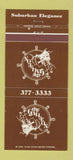 Matchbook Cover - The Galleon Restaurant St Charles IL 30 Strike