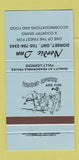 Matchbook Cover - Nordic Inn Dorset ON 30 Strike