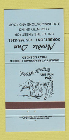 Matchbook Cover - Nordic Inn Dorset ON 30 Strike
