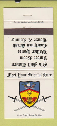 Matchbook Cover - Old Mill Tavern 30 Strike
