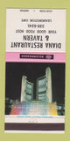 Matchbook Cover - Diana Restaurant Tavern Leamington ON 30 Strike