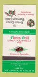 Matchbook Cover - Bonnie Prince Beverage Room Flora's Grill Sydney NS 30 Strike