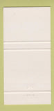 Matchbook Cover - Albert's Hall Brunswick House 30 Strike