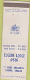 Matchbook Cover - Matchbook Cover Moose Lodge Eugene OR