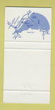 Matchbook Cover - Blue Lagoon Steak House Burlington ON 30 Strike